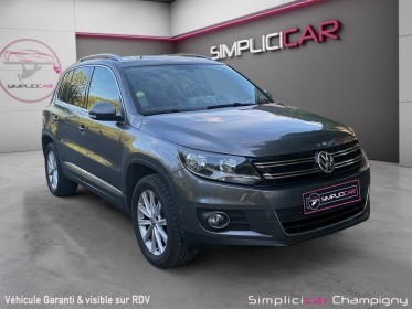 Volkswagen tiguan 2.0 tdi 140 cv carat - toit ouvrant - cuir - garantie 12 mois occasion champigny-sur-marne (94) simplicicar...