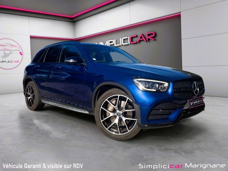 Mercedes glc 300 d 9g-tronic 4matic amg line hud son burmester cam 360° sieges cuir elec chauffants garantie 12 mois...
