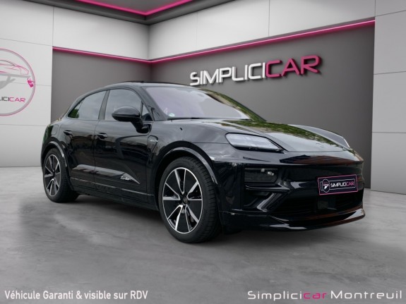 Porsche macan  639 cv turbo e v pack sport chrono bose sieges chauffants carplay garantie 12 mois occasion montreuil (porte...