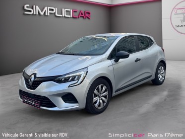 Renault clio v sce 65 authentic garantie 12 mois entretien renault occasion paris 17ème (75)(porte maillot) simplicicar...