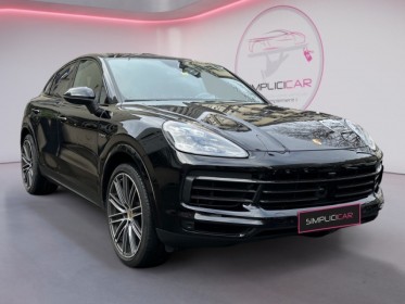 Porsche cayenne coupe e-hybrid 3.0 v6 462 ch tiptronic bva pack chrono volant carbon chauffant caméra 360° occasion paris...