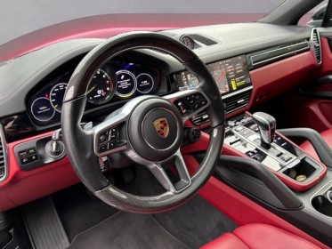 Porsche cayenne coupe e-hybrid 3.0 v6 462 ch tiptronic bva pack chrono volant carbon chauffant caméra 360° occasion paris...