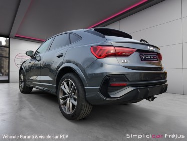 Audi q3 sportback 35 tdi 150 ch s tronic 7 s line  attelage  hayon elec  garantie 12 mois occasion simplicicar frejus ...