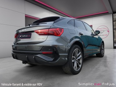 Audi q3 sportback 35 tdi 150 ch s tronic 7 s line  attelage  hayon elec  garantie 12 mois occasion simplicicar frejus ...