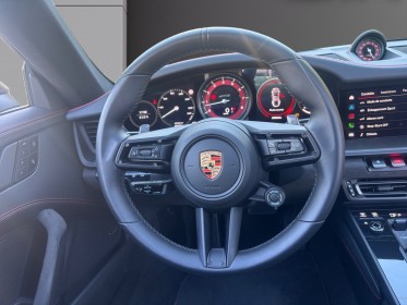 Porsche 911 carrera coupe 992 4 coupe 3.0i 480 pdk gts 1ere main porsche approved toit ouvrant - pack gts rouge carmin -......