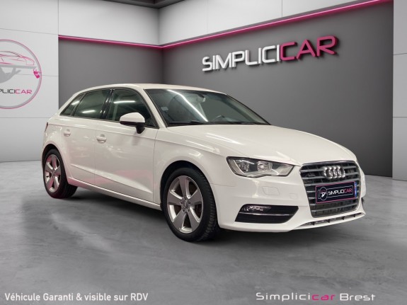 Audi a3 sportback 2.0 tdi 184 ch ambition quattro s tronic 6 - garantie 12 mois - siÈges/chassis sport occasion simplicicar...