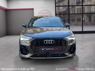 Audi q3 35 1.5 tfsi  s line car play camera de recul virtual cockpit garantie 12 mois occasion paris 17ème (75)(porte...