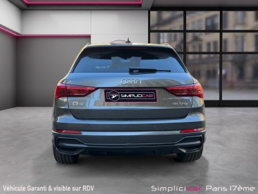 Audi q3 35 1.5 tfsi  s line car play camera de recul virtual cockpit garantie 12 mois occasion paris 17ème (75)(porte...