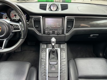 Porsche macan turbo 3.6 v6 400 ch pdk  finition carbone  toit ouvrant panoramique full cuir  camera de recule occasion paris...