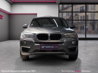 Bmw x3 f25 lci sdrive 18d 150ch lounge - garantie 12 mois occasion simplicicar brest simplicicar simplicibike france