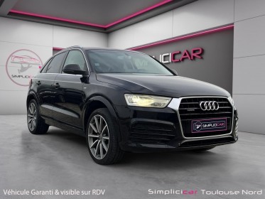 Audi q3 q3 2.0 tdi 184 ch s tronic 7 quattro ambition luxe occasion simplicicar toulouse nord simplicicar simplicibike france