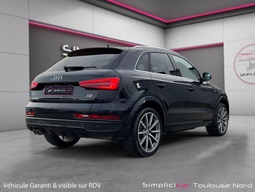 Audi q3 q3 2.0 tdi 184 ch s tronic 7 quattro ambition luxe occasion simplicicar toulouse nord simplicicar simplicibike france