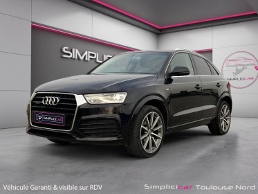 Audi q3 q3 2.0 tdi 184 ch s tronic 7 quattro ambition luxe occasion simplicicar toulouse nord simplicicar simplicibike france