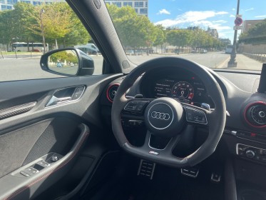 Audi rs3 sportback 2.5 tfsi 400 s tronic 7 quattro vmax daza / full entretien audi/ full black occasion paris 15ème (75)...