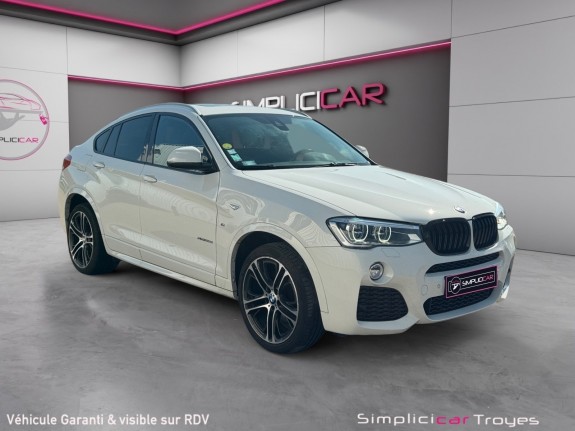 Bmw x4 f26 xdrive30d 258ch m sport a suivi complet bmw toit ouvrant caméra de recul garantie 12 mois occasion barberey...