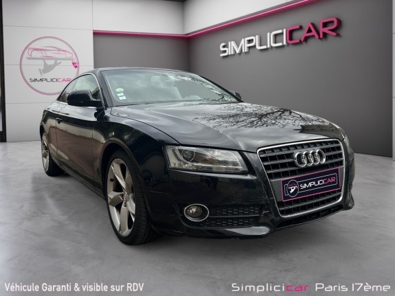 Audi a5 coupé 2.7 tdi v6 24v fap multitronic 6 rapports 190 cv boîte auto occasion paris 17ème (75)(porte maillot)...