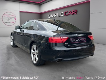 Audi a5 coupé 2.7 tdi v6 24v fap multitronic 6 rapports 190 cv boîte auto occasion paris 17ème (75)(porte maillot)...