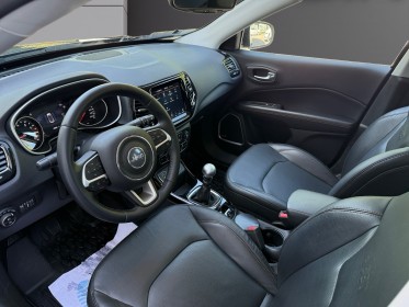 Jeep compass 1.4 i multiair i 140 ch bvm6 - carplay - camera ar - radar 360°- bose - sièges electriques- garantie occasion...