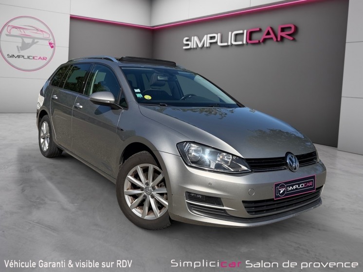 Volkswagen golf sw 1.6 tdi 110 - toit ouvrant - camera - radar av ar - entretien complet - 1er main - garantie occasion...