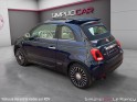 Fiat 500c my17 1.2 69 ch dualogic riva cabriolet siege cuir très bon état garantie 12 mois occasion simplicicar le raincy...