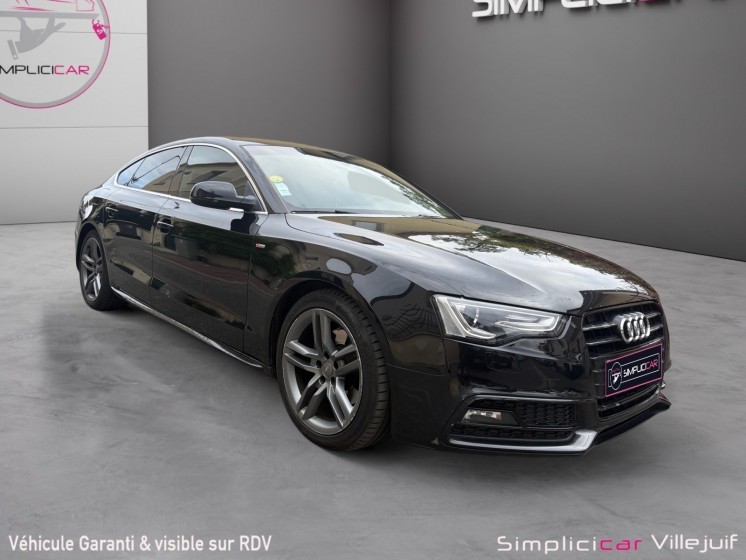 Audi a5 sportback 2.0 tdi s line, fermeture centralisées, jantes sport, garantie 12 mois occasion simplicicar villejuif ...