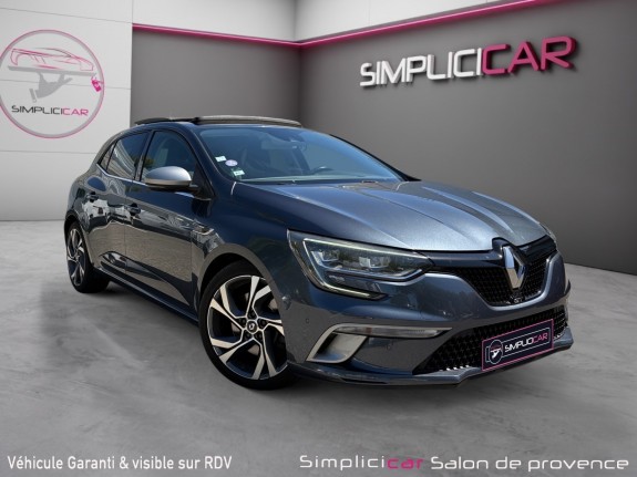 Renault megane iv berline tce 205 energy auto gt /camÉra/radars avar/car play/toit ouvrant/bose/garantie 12 mois occasion...