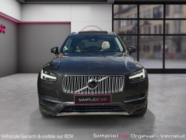 Volvo xc90 inscription luxe t8twin engine 30387ch 7pl carplay / toit ouvrant / siÈges chauffants ventilÉs / camÉra 360...