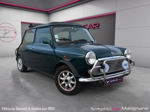 Rover mini balmoral vehicule de collection toit ouvrant electrique moteur injection entierement révisé occasion simplicicar...