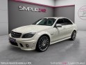 Mercedes classe c 63 amg - pack performance - suivi mercedes - garantie 12 mois occasion simplicicar lyon ouest simplicicar...