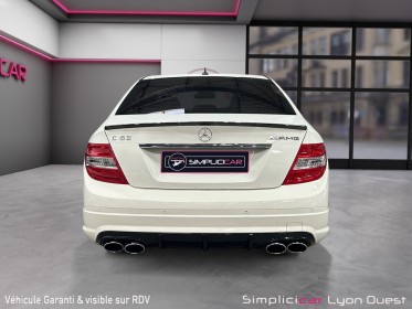 Mercedes classe c 63 amg - pack performance - suivi mercedes - garantie 12 mois occasion simplicicar lyon ouest simplicicar...
