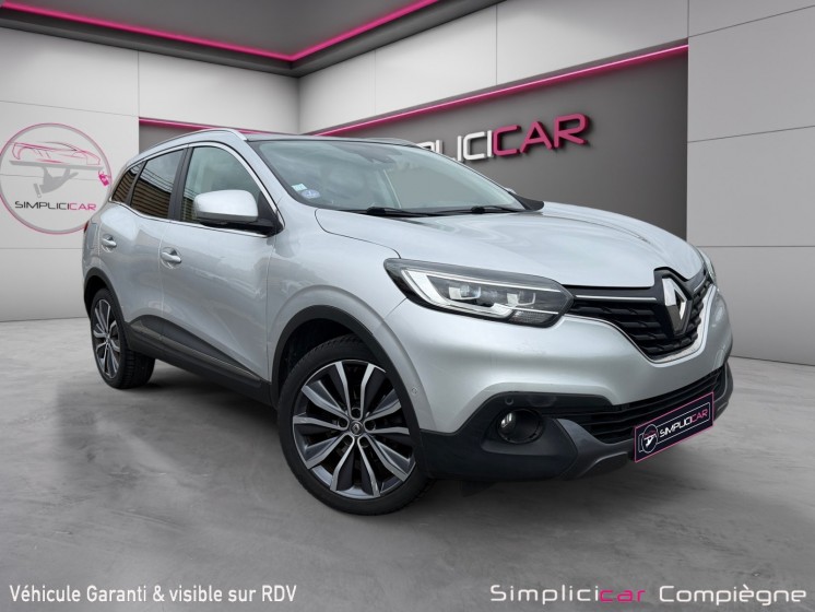 Renault kadjar tce 130 energy intens - faible km - caméra de recul - gps - détecteur angle mort - rég/lim de vitesse...