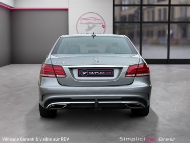 Mercedes classe e 220 2.2 cdi bluetec sportline - attelage - garantie 12 mois occasion simplicicar brest simplicicar...