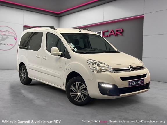 Citroen e-berlingo multispace feel nav blanc banquise garantie 12 mois carplay radar ar faible kilometrage occasion...