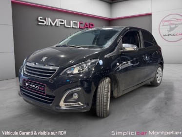 Peugeot 108 vti 72ch style moteur a chaine carplay garantie 12 mois occasion montpellier (34) simplicicar simplicibike france