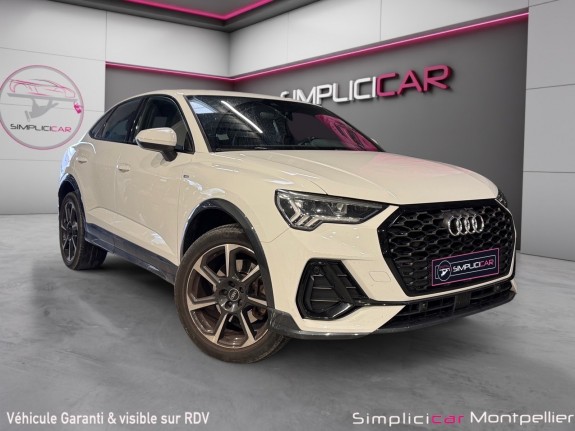 Audi q3 sportback 45 tfsie  245 ch s tronic 6 s line garantie 12 mois occasion montpellier (34) simplicicar simplicibike france