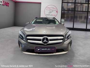 Mercedes classe gla 220 cdi 4 matic sensation 7-g dct toit ouvrant garantie 12 mois occasion montpellier (34) simplicicar...