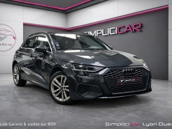 Audi  a3 sportback 30 tfsi mild hybrid 110 s tronic 7 design - garantie 12 mois occasion simplicicar lyon ouest simplicicar...