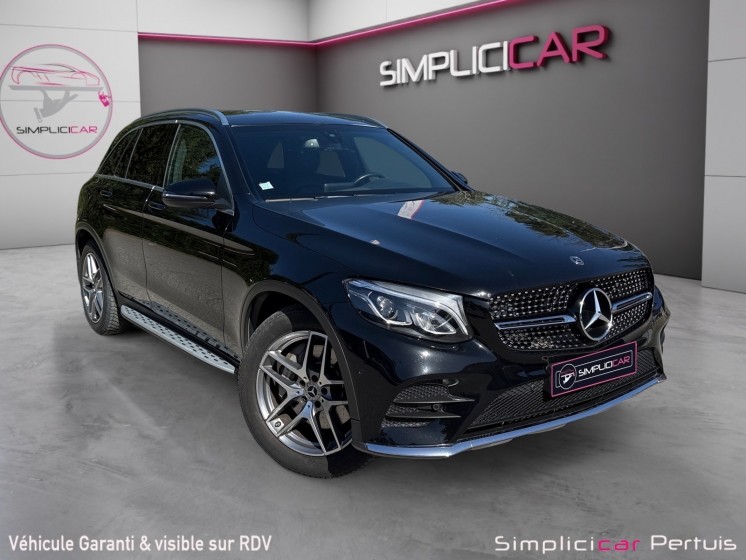 Mercedes glc 220 d 9g-tronic 4matic fascination garantie 12 mois hayon électrique caméra de recul pack amg occasion...