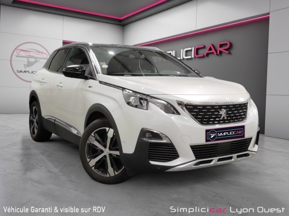 Peugeot 3008 bluehdi 180ch ss eat8 gt - garantie 12 mois occasion simplicicar lyon ouest simplicicar simplicibike france