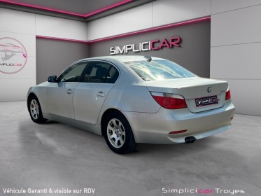 Bmw serie 5 e60 525i pack luxe premiere main suivi complet garantie 12 mois occasion barberey simplicicar simplicibike france