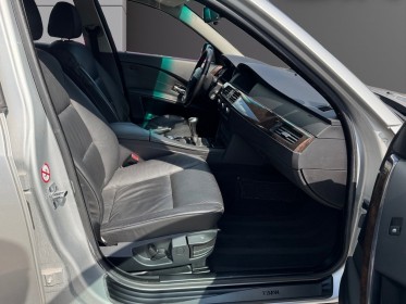 Bmw serie 5 e60 525i pack luxe premiere main suivi complet garantie 12 mois occasion barberey simplicicar simplicibike france