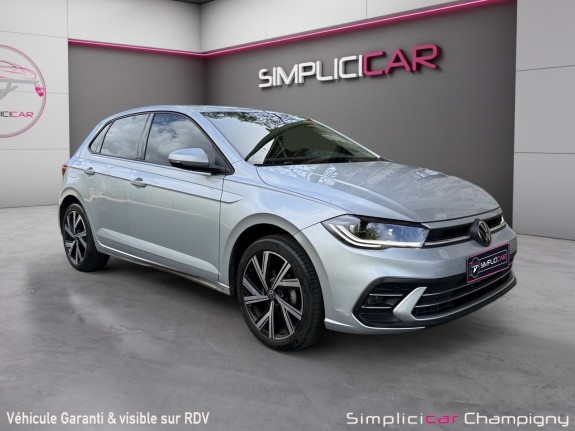 Volkswagen polo 1.0 tsi 95 cv dsg7 style - pack r line - suivi volkswagen - carplay occasion champigny-sur-marne (94)...