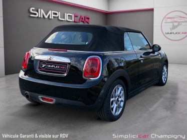 Mini cooper cabriolet 1.5 136ch - garantie 12mois - camÉra de recul - siÈges chauffant - rÉgulateur occasion...
