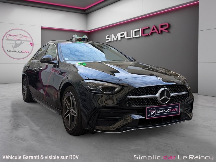 Mercedes classe c 220 d 9g-tronic amg line garantie constructeur carplay toit ouvrant occasion simplicicar le raincy...