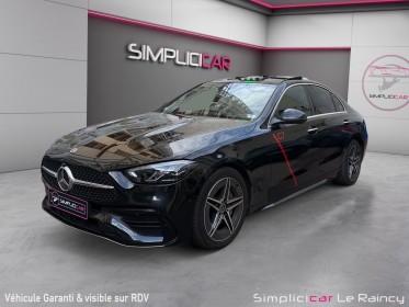 Mercedes classe c 220 d 9g-tronic amg line garantie constructeur carplay toit ouvrant occasion simplicicar le raincy...