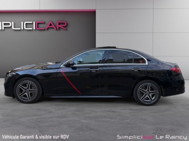 Mercedes classe c 220 d 9g-tronic amg line garantie constructeur carplay toit ouvrant occasion simplicicar le raincy...