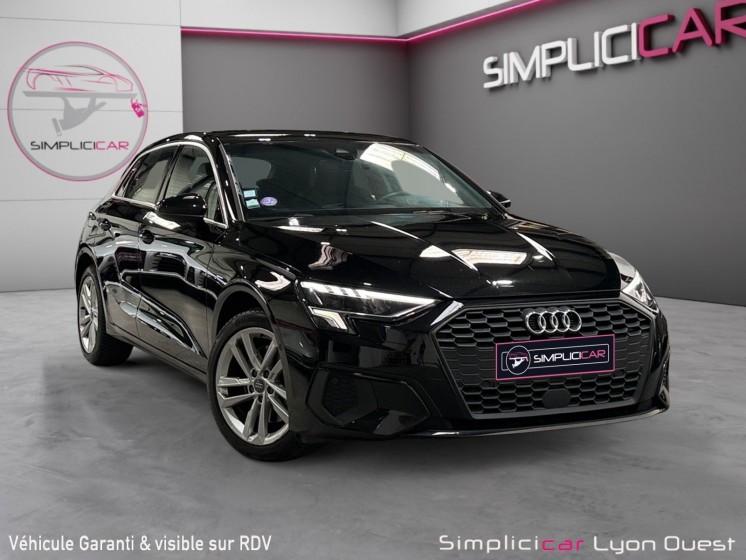 Audi a3 sportback 35 tfsi 150 s tronic 7 design - 1er main - entretien audi - caméra de recul - garantie 12 mois occasion...