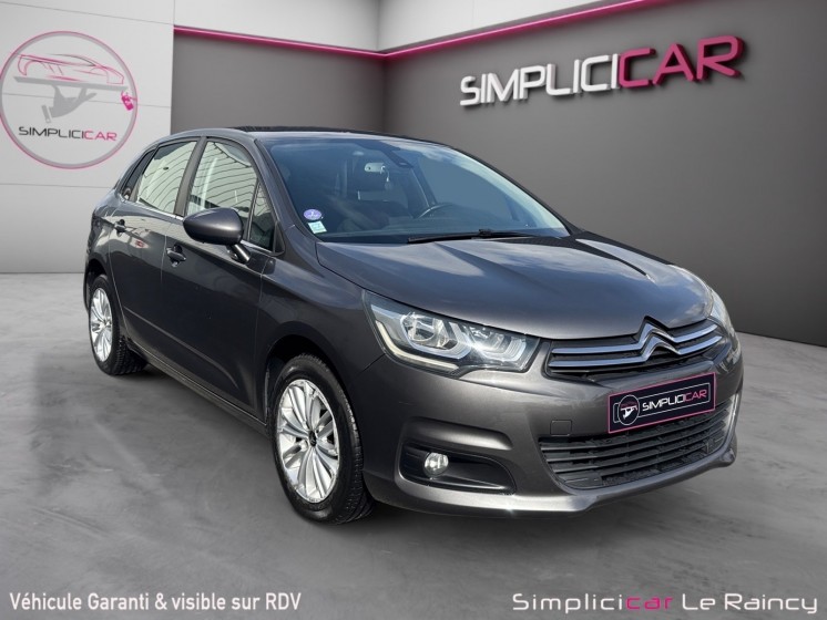 Citroen c4 c4 puretech 110 bvm feel bien entretenu kit de distribution changé rien à prévoir garantie 12 mois occasion...