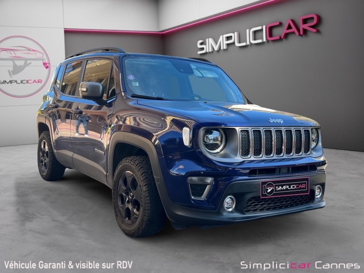 Jeep renegade 1.3 gse t4 180 ch 4x4 bva9 limited - garantie 12 mois occasion cannes (06) simplicicar simplicibike france