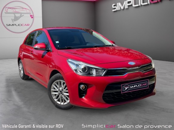 Kia rio 1.0l t-gdi 100 ch isg design / camÉra / radars arriÈres / entretien / clim / garantie 12 mois occasion simplicicar...